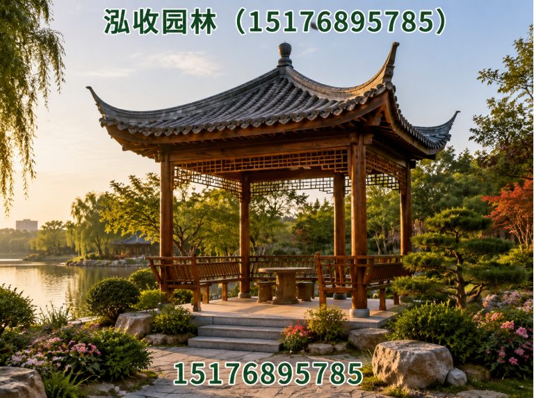 泰安防腐木展示图